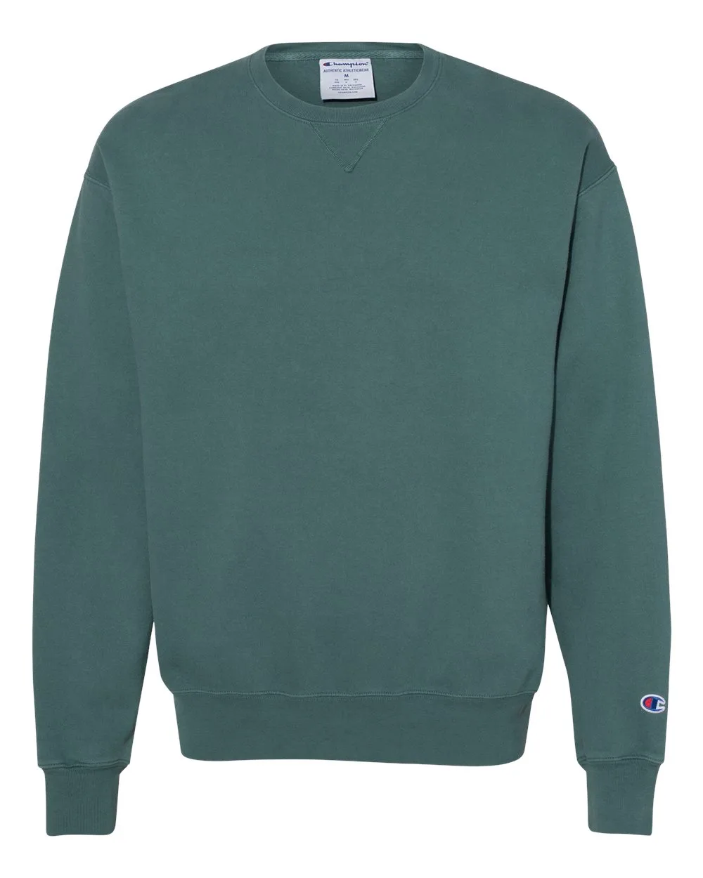 Champion® Garment Dyed Crewneck Sweatshirt view 3