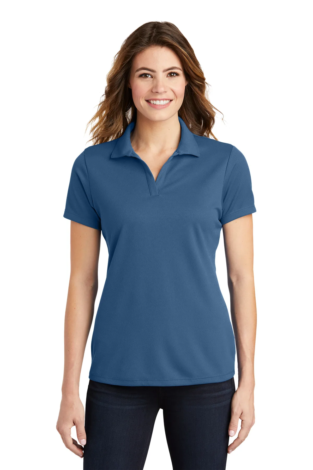 Sport-Tek® Women's PosiCharge® RacerMesh® Polo. view 3