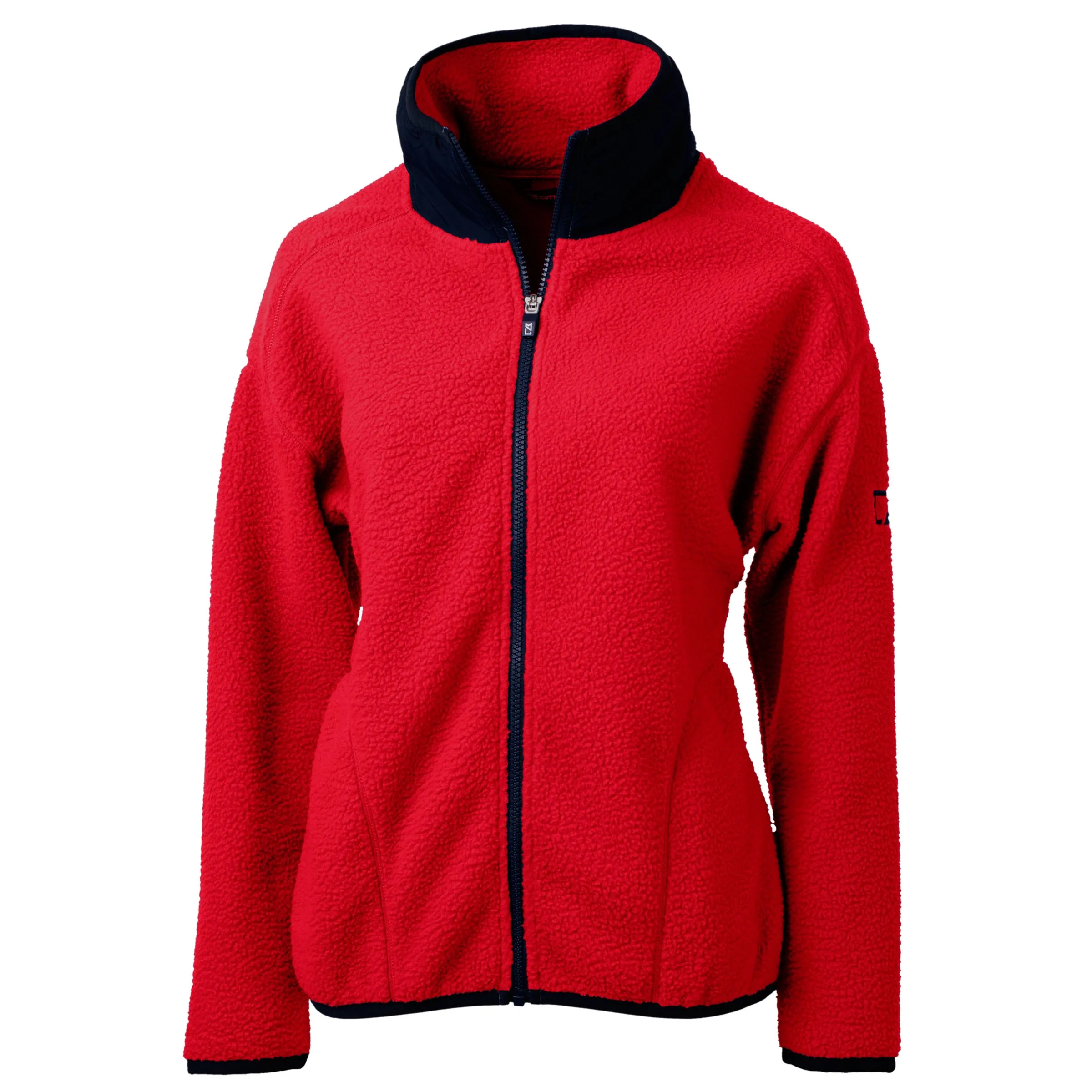 Cutter & Buck Cascade Eco Sherpa Womens Fleece Jacket view 4