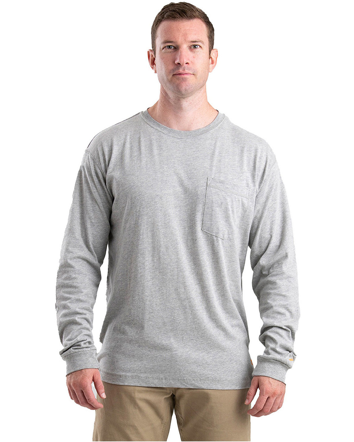 Berne Apparel Tall Performance Long-Sleeve Pocket T-Shirt