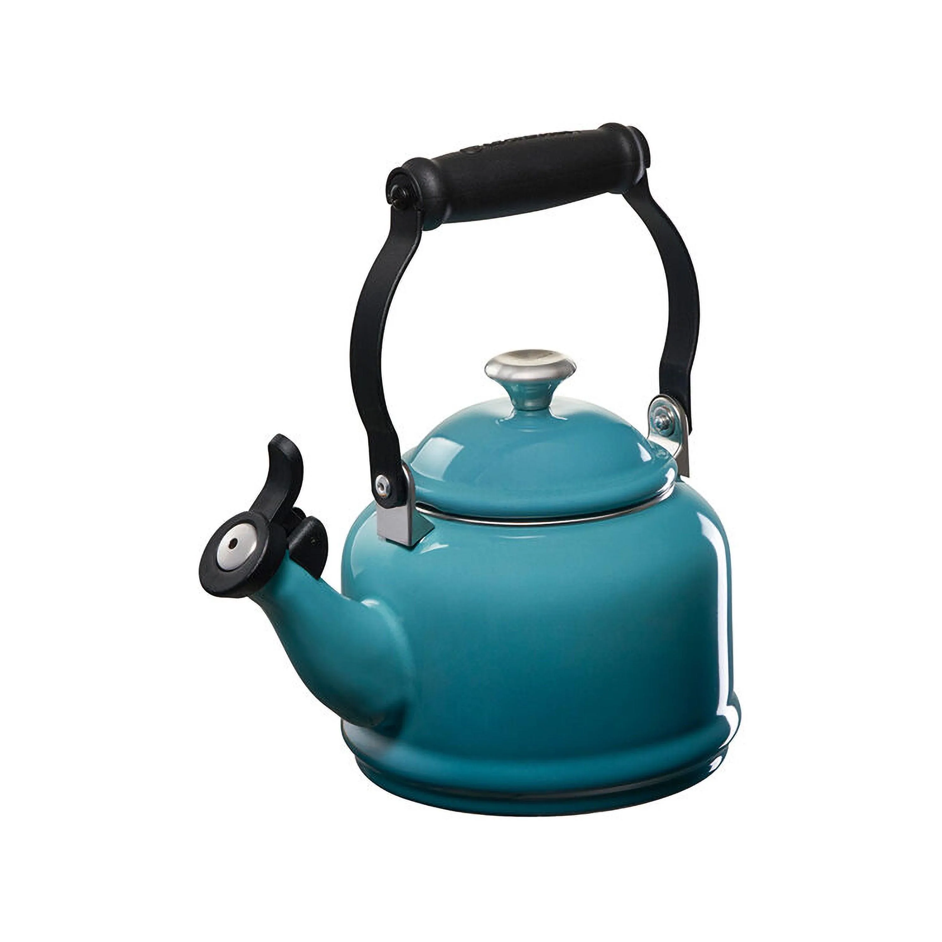 Le Creuset Demi Kettle W/ Metal Finishes Caribbean