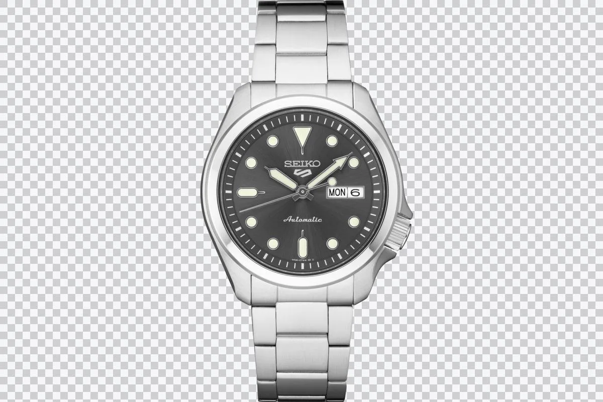 Seiko Watch Mens Seiko 5 Sports Gray Dial