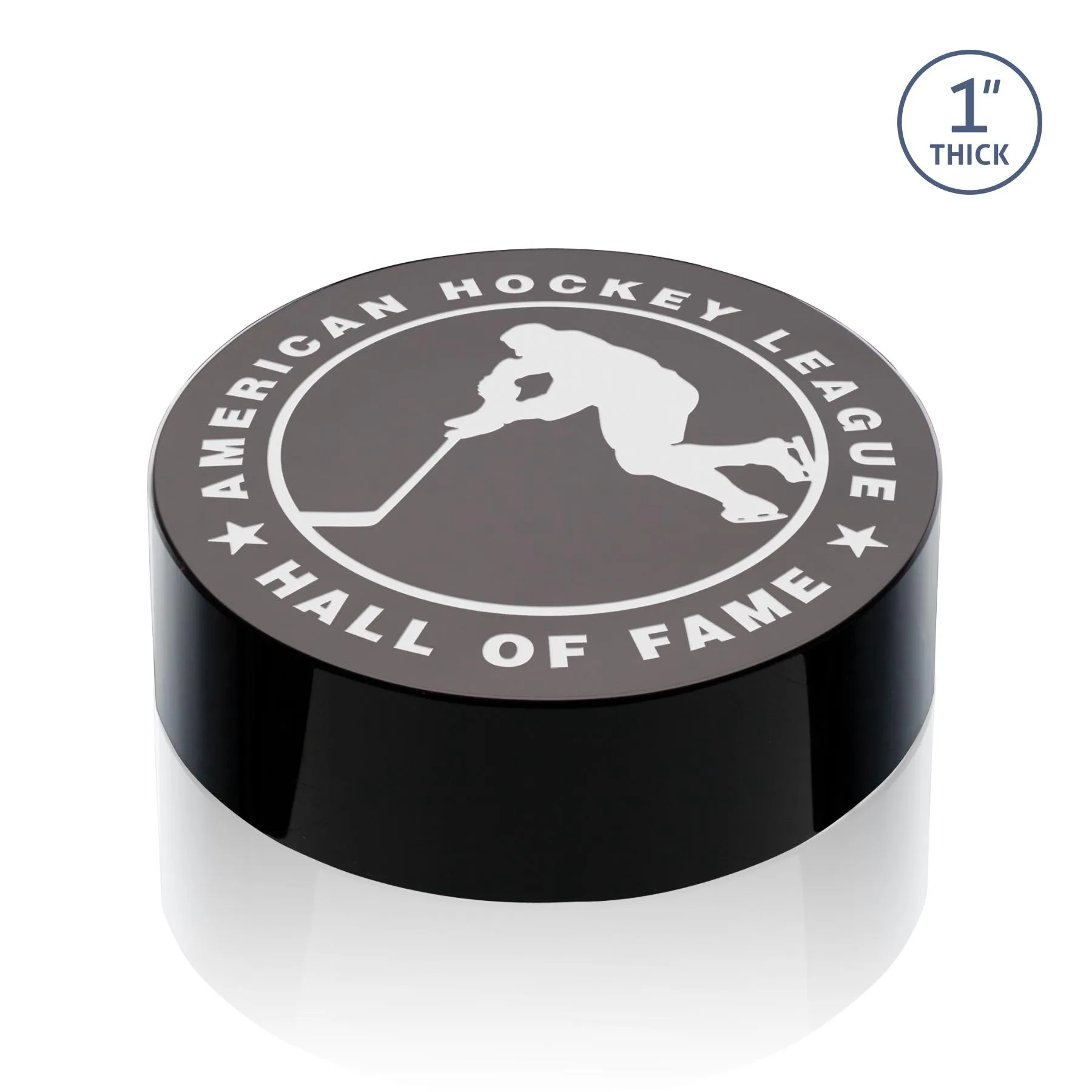 Puck Only, Deep Etch, Black