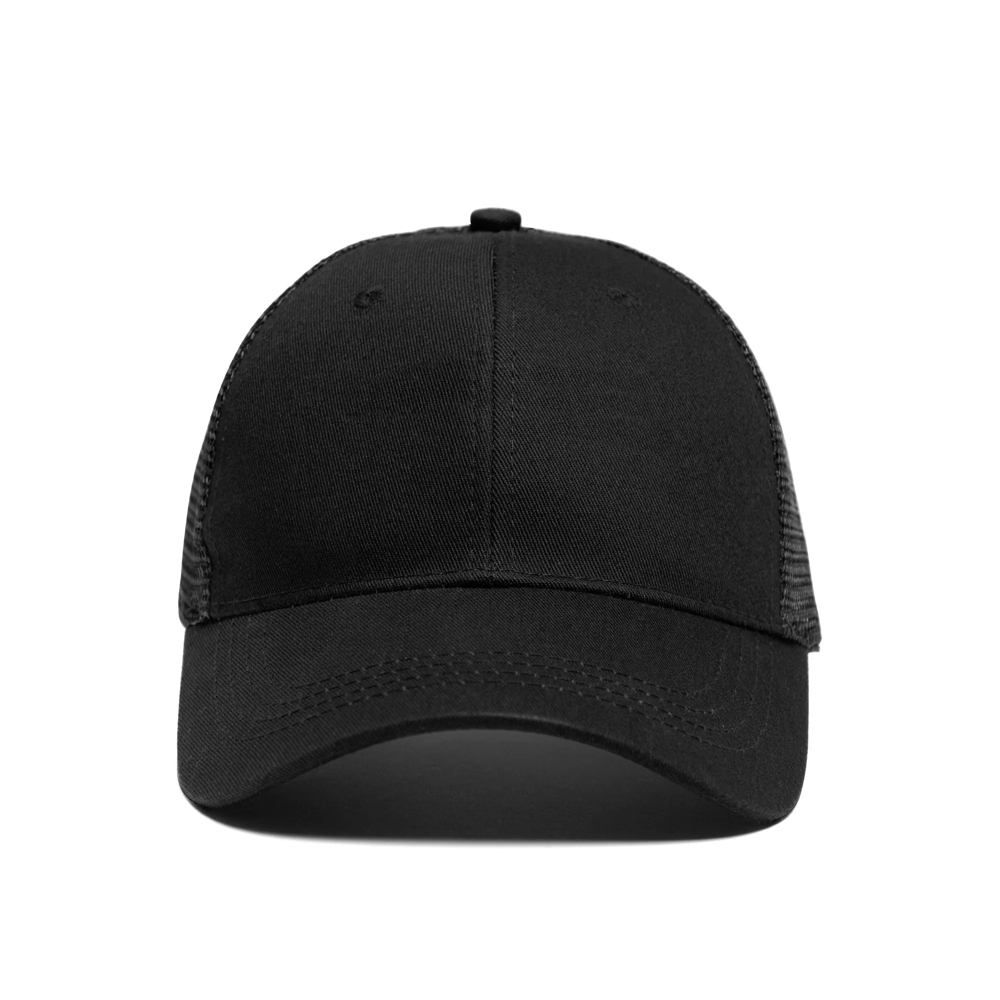 Black Blank Front