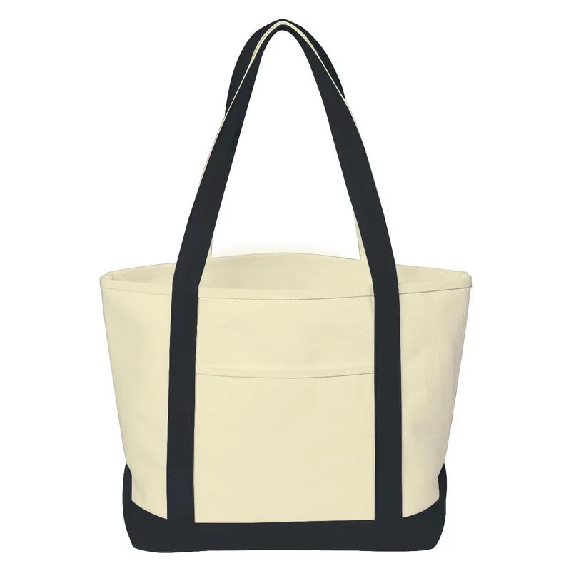Medium Starboard Cotton Canvas Tote Bag view 2
