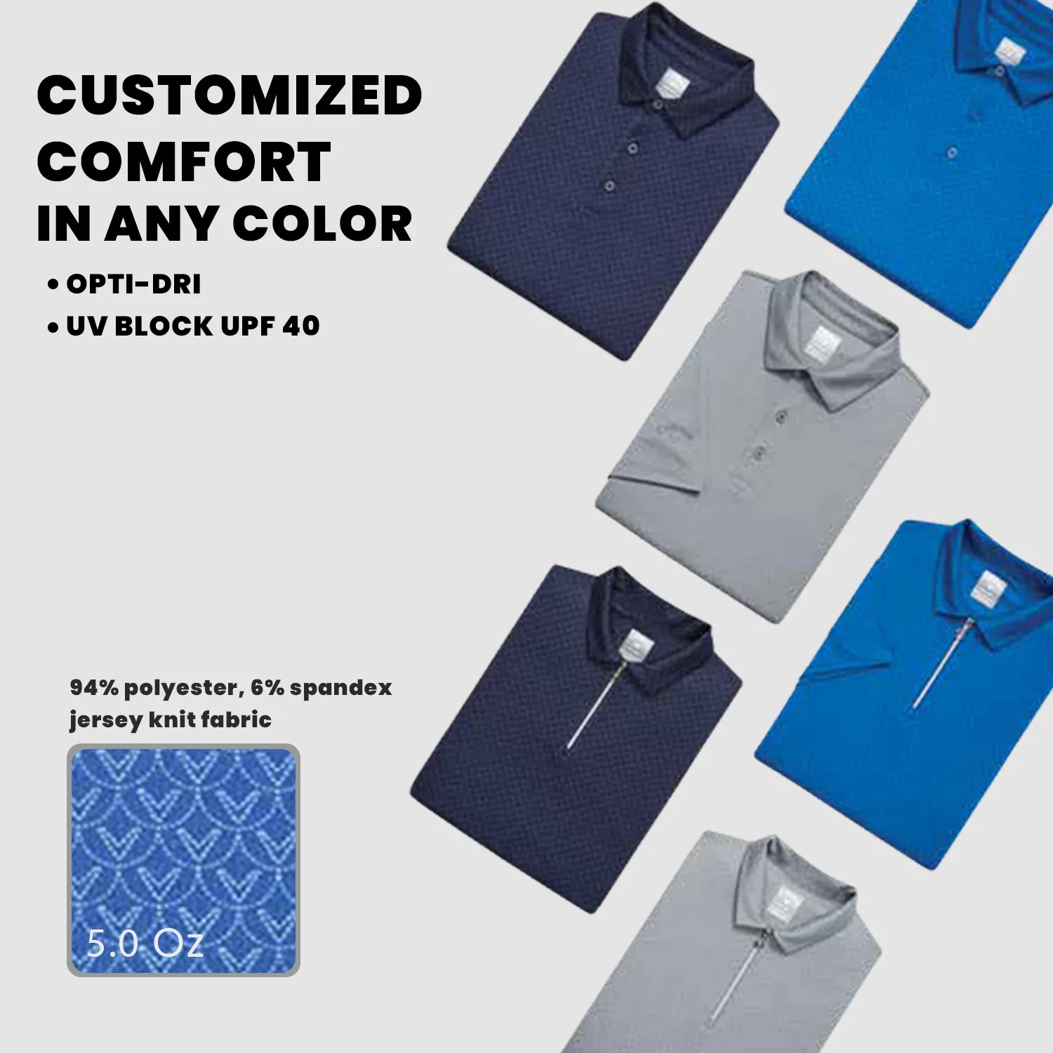Callaway® All Over Stitched Moisture Wicking Women's Chev Polo Shirt with Custom Logo view 6