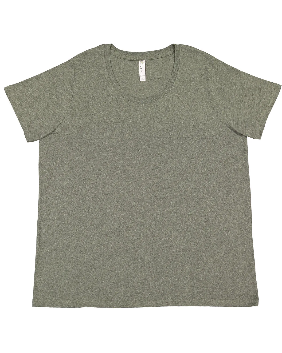 LAT Ladies' Curvy Fine Jersey T-Shirt