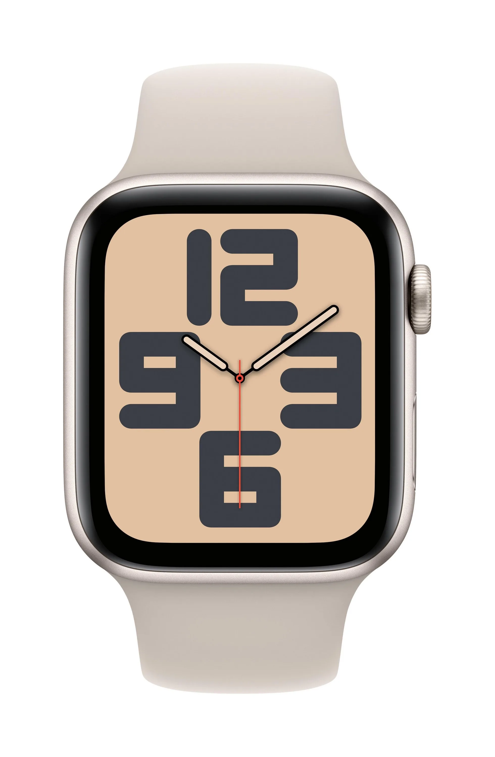 Apple Watch Se Gps + Cell 44Mm Starlight Aluminum Case W/ Starlight M/L Sport Band