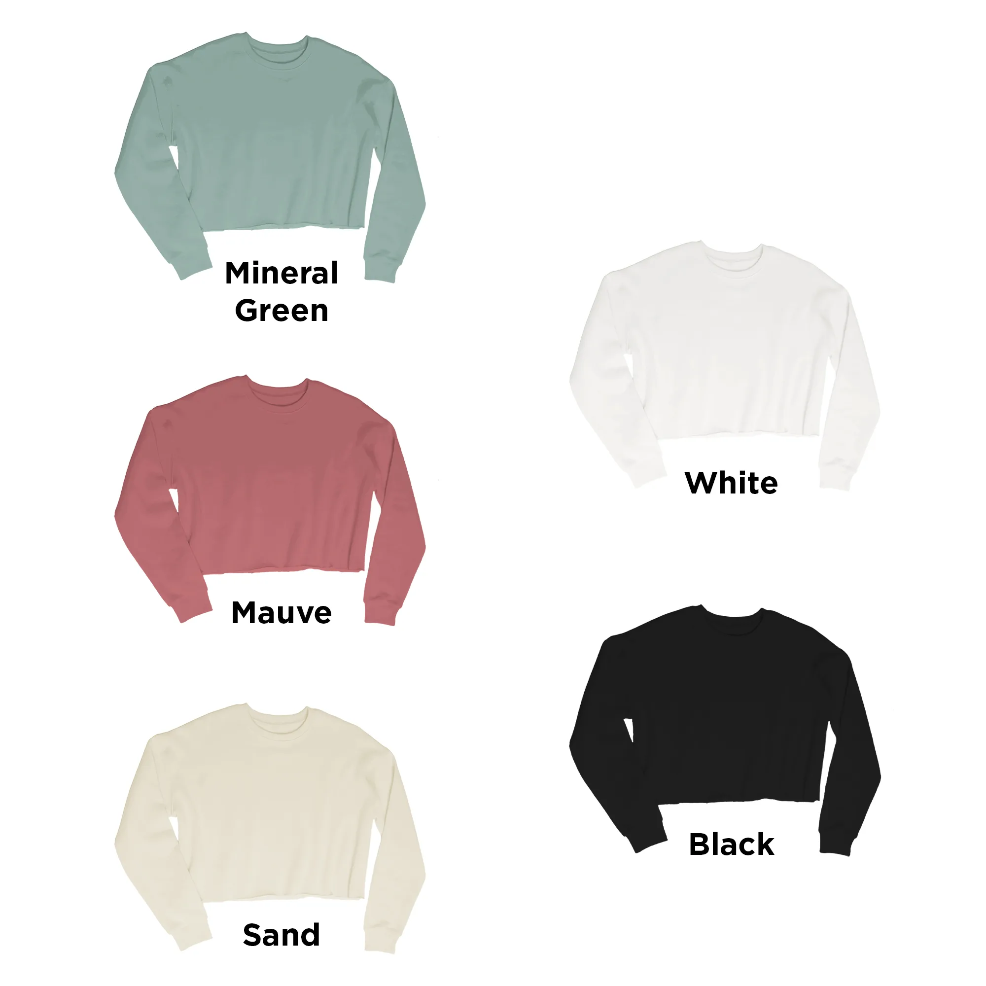 ACE USA Ladies' Crew Brushed Fleece Sweatshirt view 2