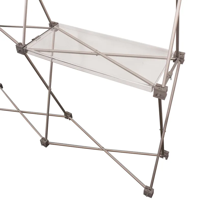 Deluxe GeoMetrix Clear Shelf