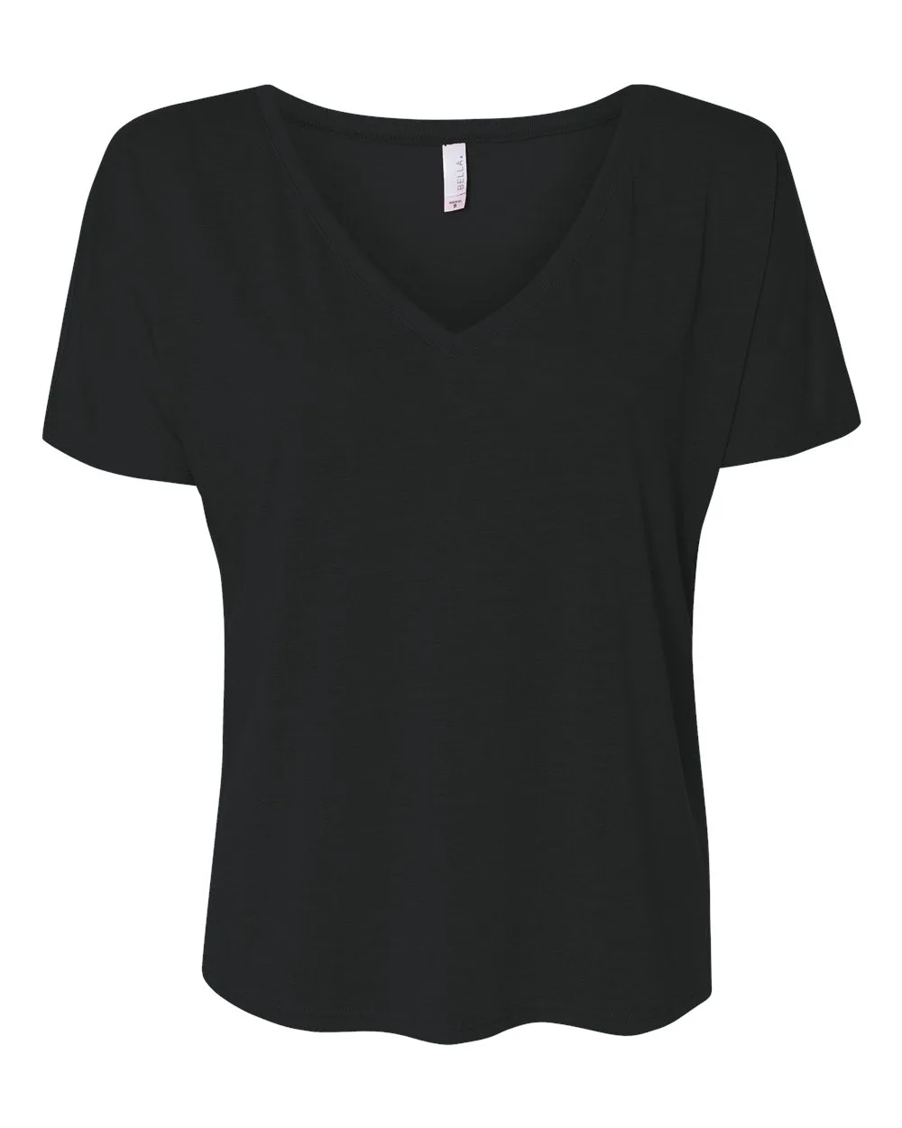 Bella+Canvas® Women's Slouchy V-Neck Tee view 2