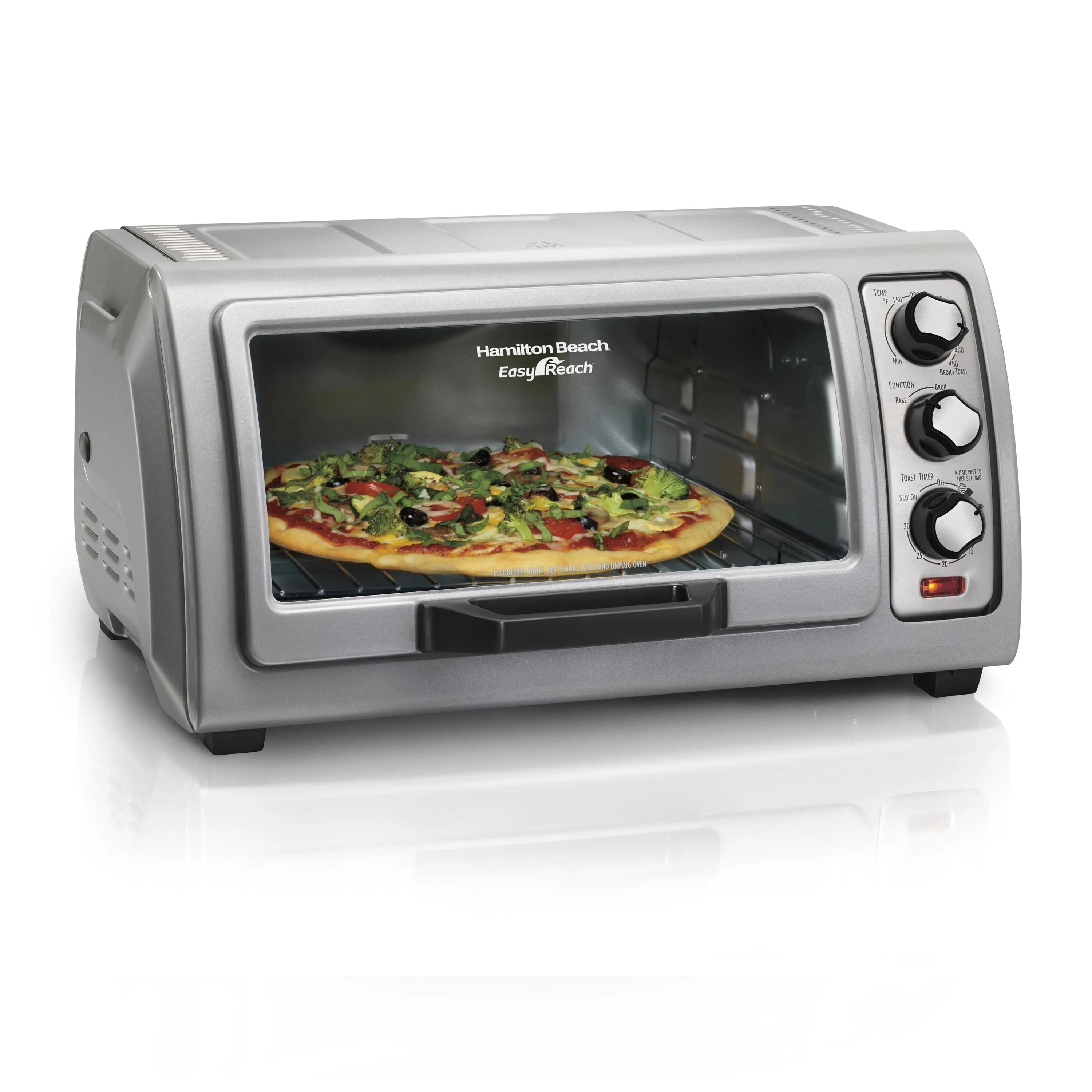 Hamilton Beach® 6 Slice Easy Reach™ Toaster Oven