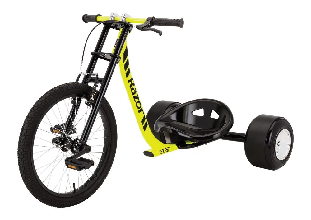 Razor USA Dxt Drift Trike - Yellow/Black (Bb)