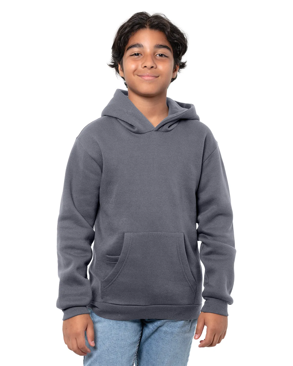 THREADFAST Epic Youth Fleece Pullover Hooded Sweatshirt view 2