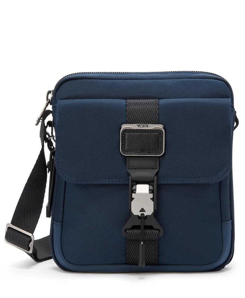 Tumi Alpha Bravo Junior Crossbody Bag - Navy