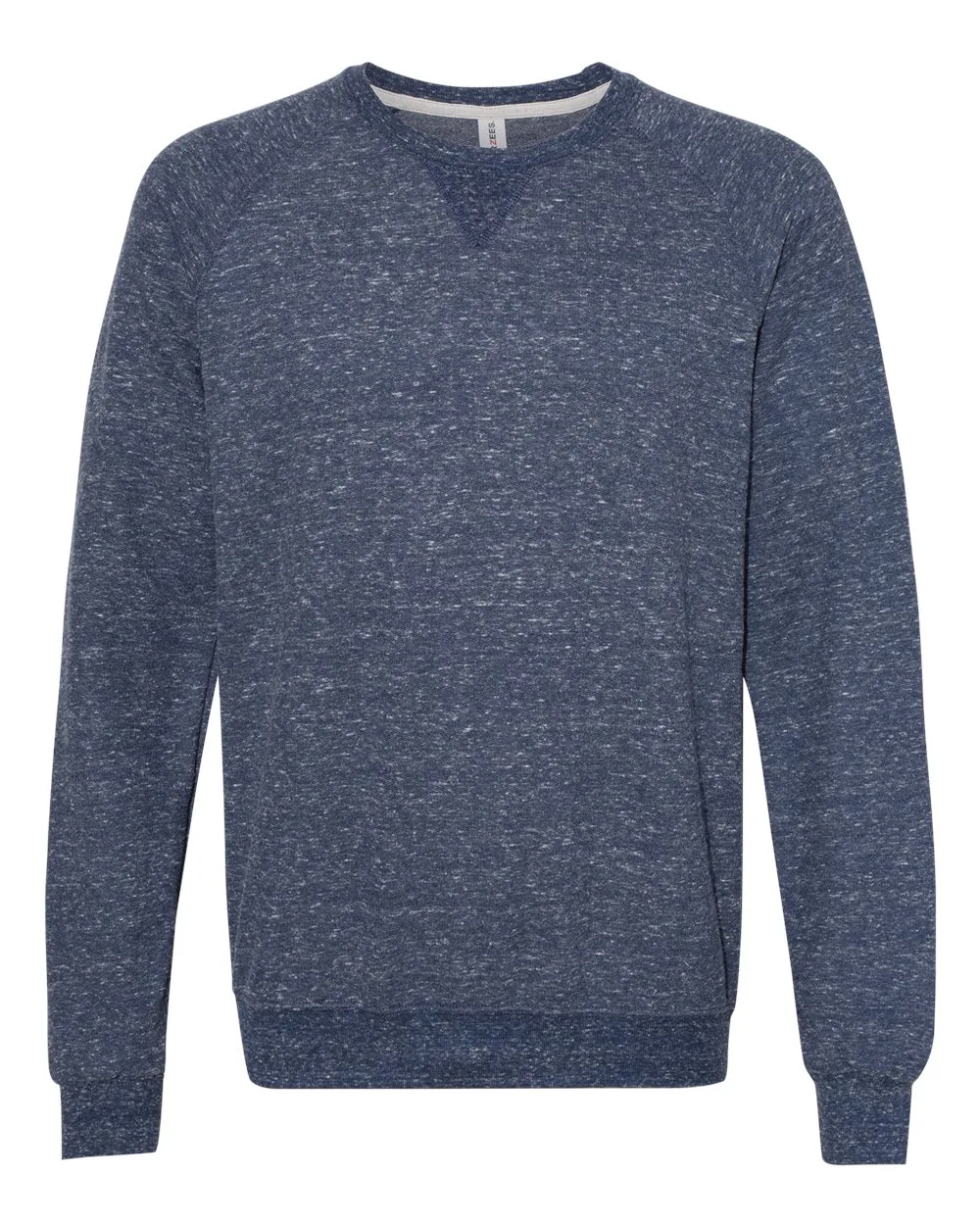 Jerzees® Snow Heather French Terry Crewneck Sweatshirt view 5