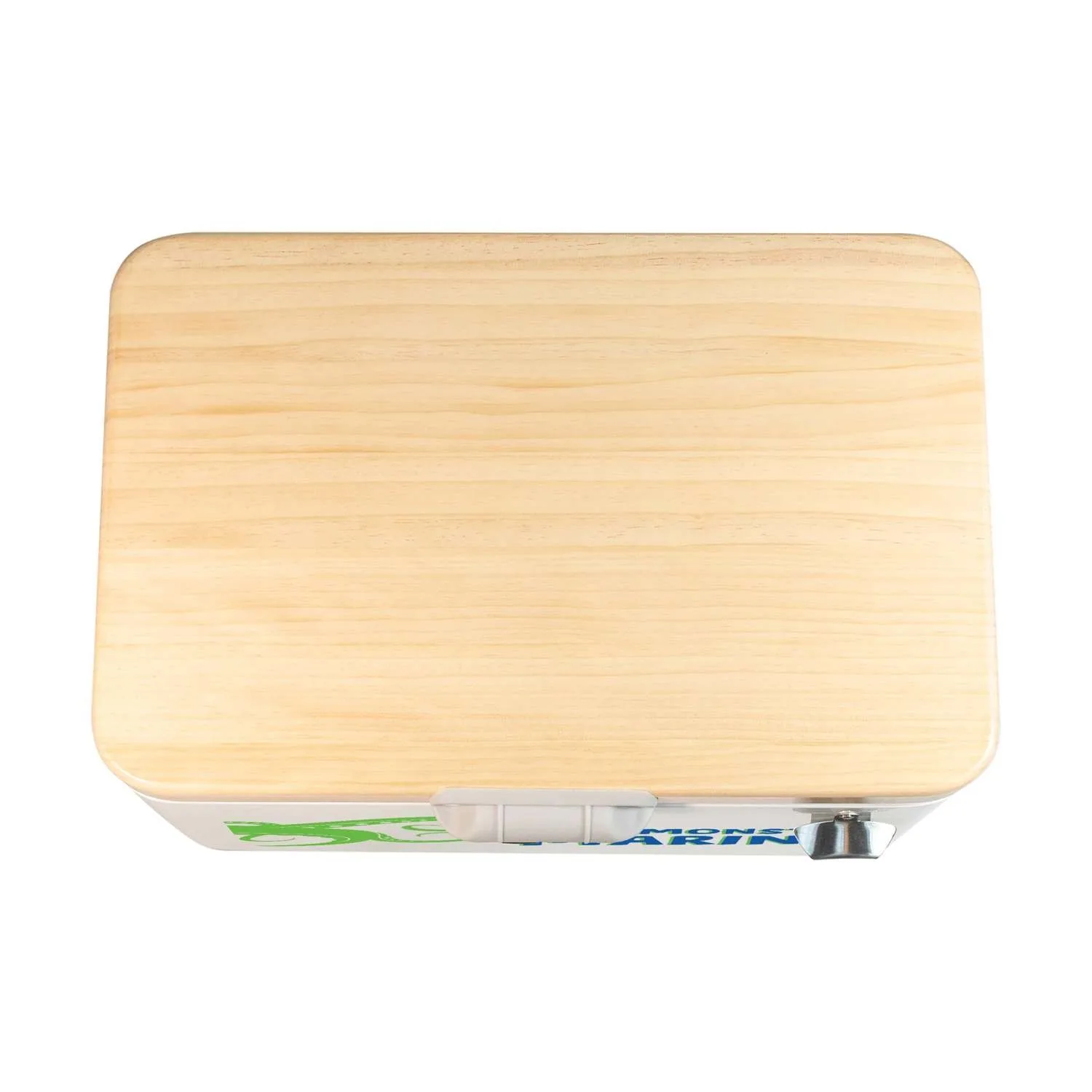 Sasquatch 54QT Wood Top Cooler, Front Decal view 5