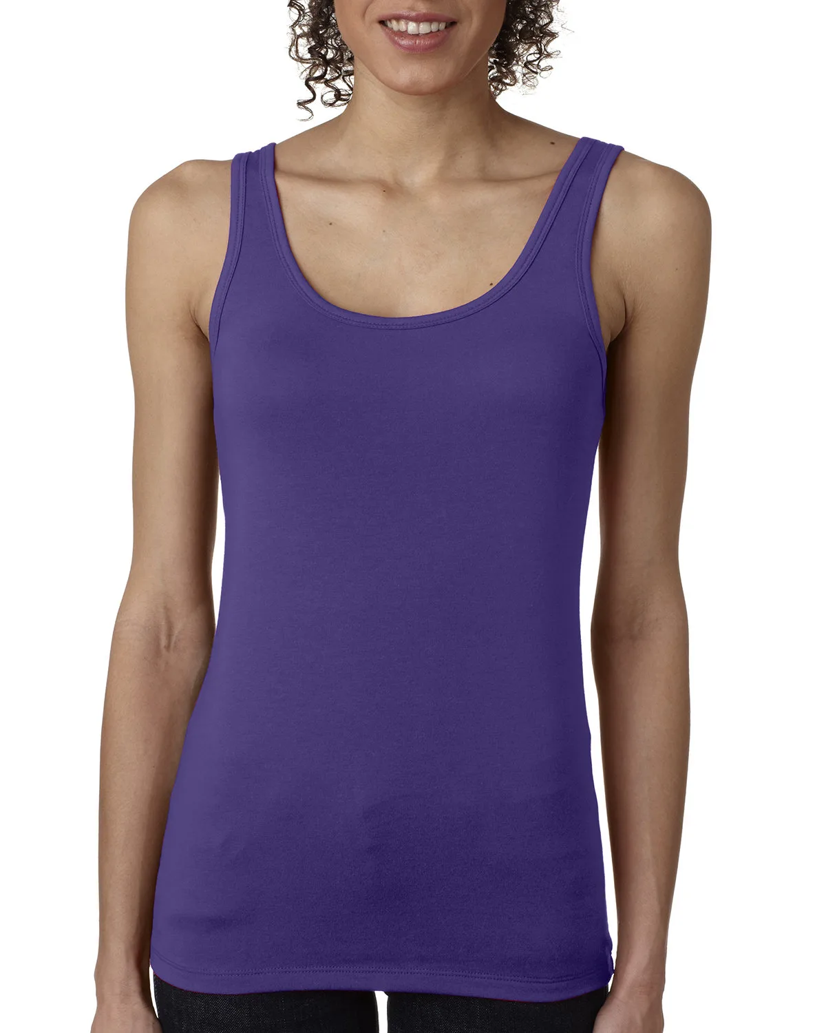 NEXT LEVEL APPAREL Ladies' Spandex Jersey Tank view 4