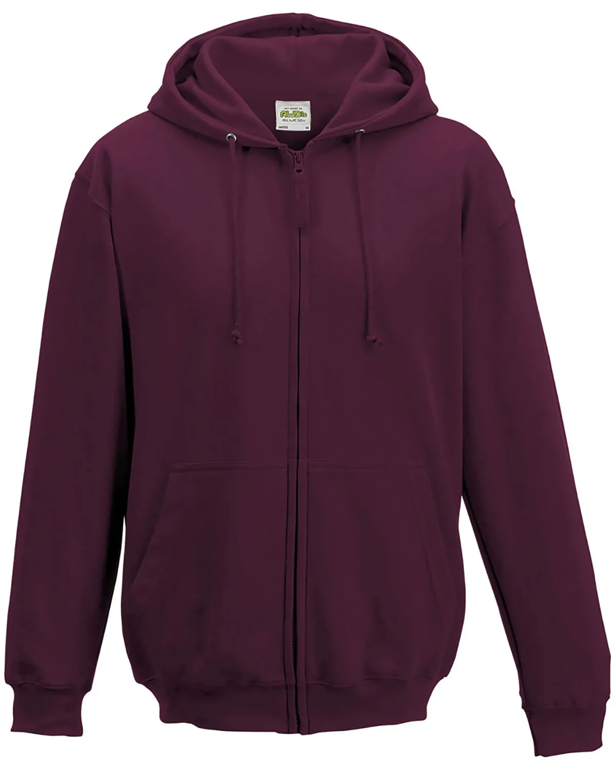 ALL WE DO is Men's Midweight College Full-Zip Hooded Sweatshirt