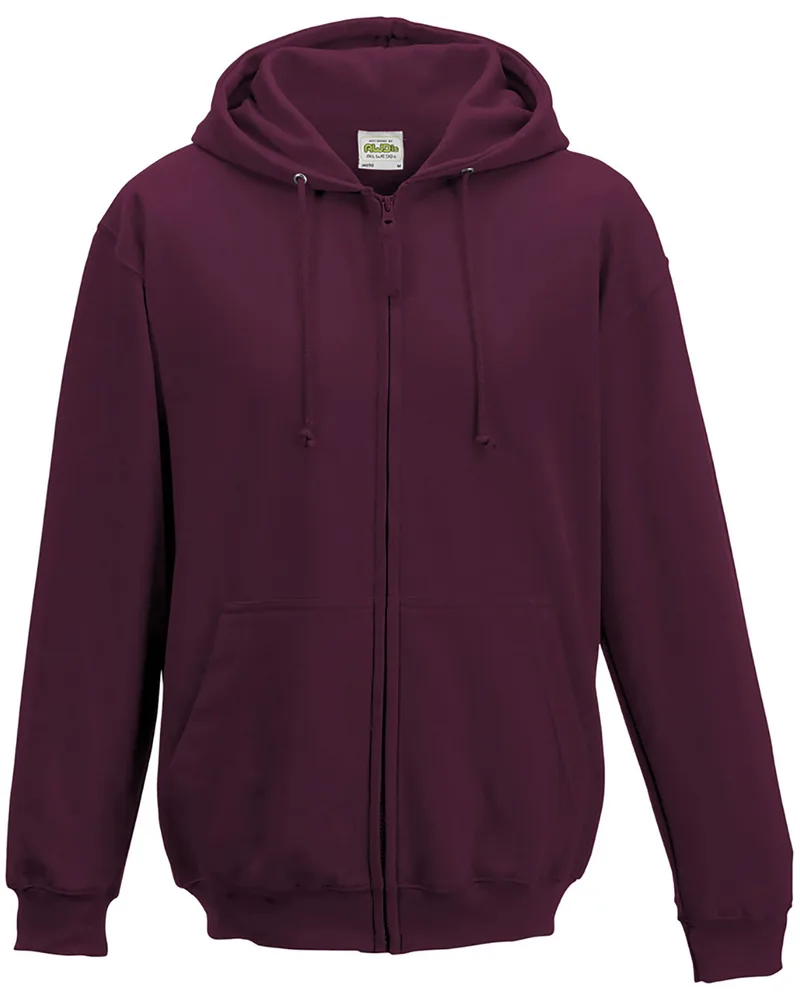 ALL WE DO is Men's Midweight College Full-Zip Hooded Sweatshirt
