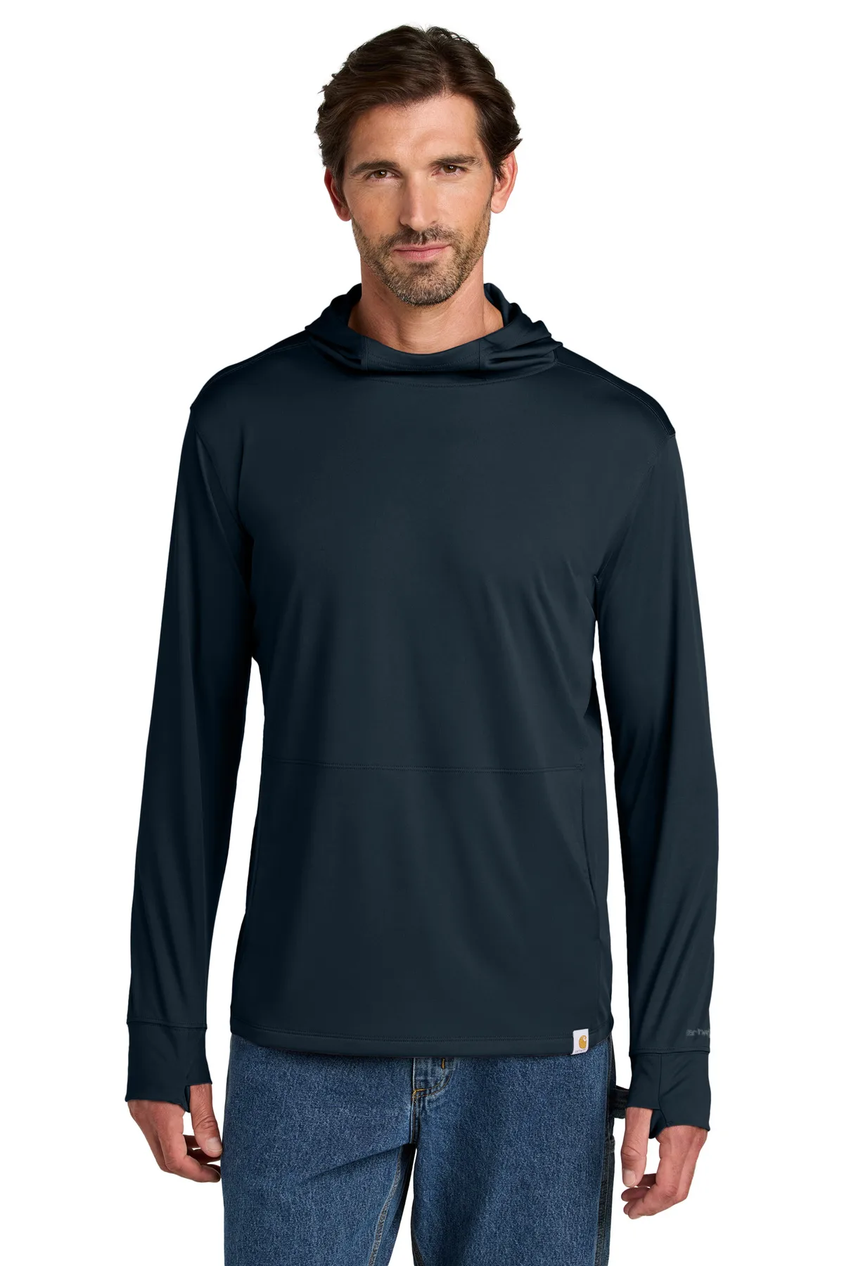 Carhartt Force® Sun Defender™ Long Sleeve Hooded T-Shirt view 4