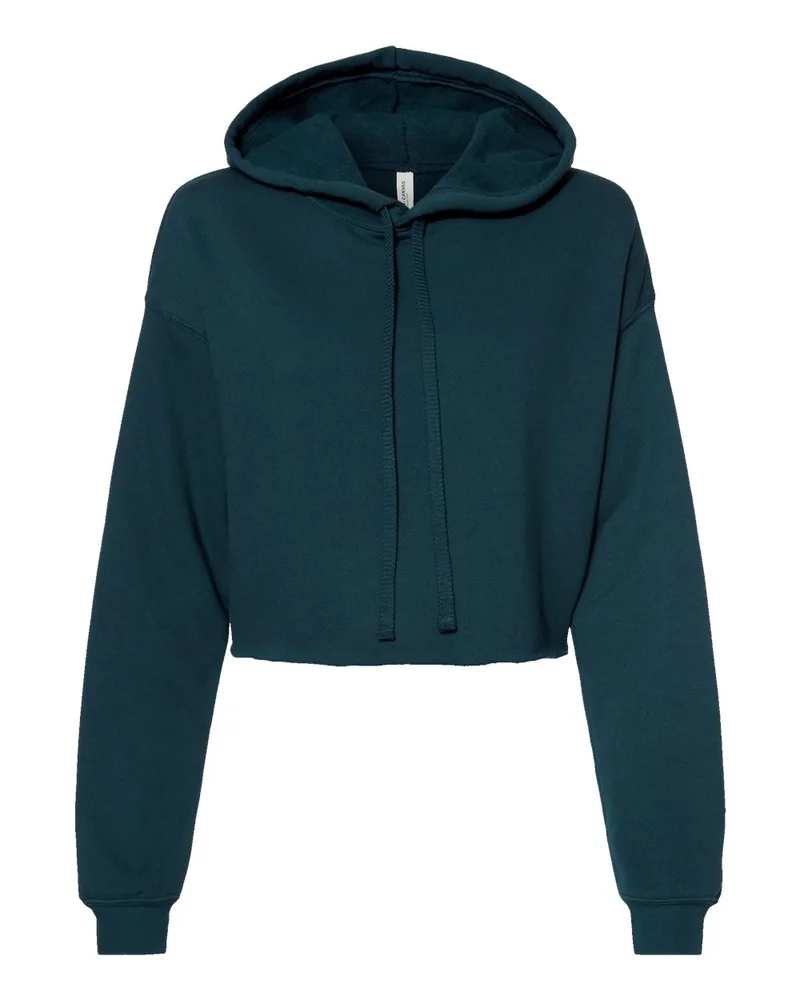 Bella+Canvas® Women's Cropped Fleece Hoodie view 3