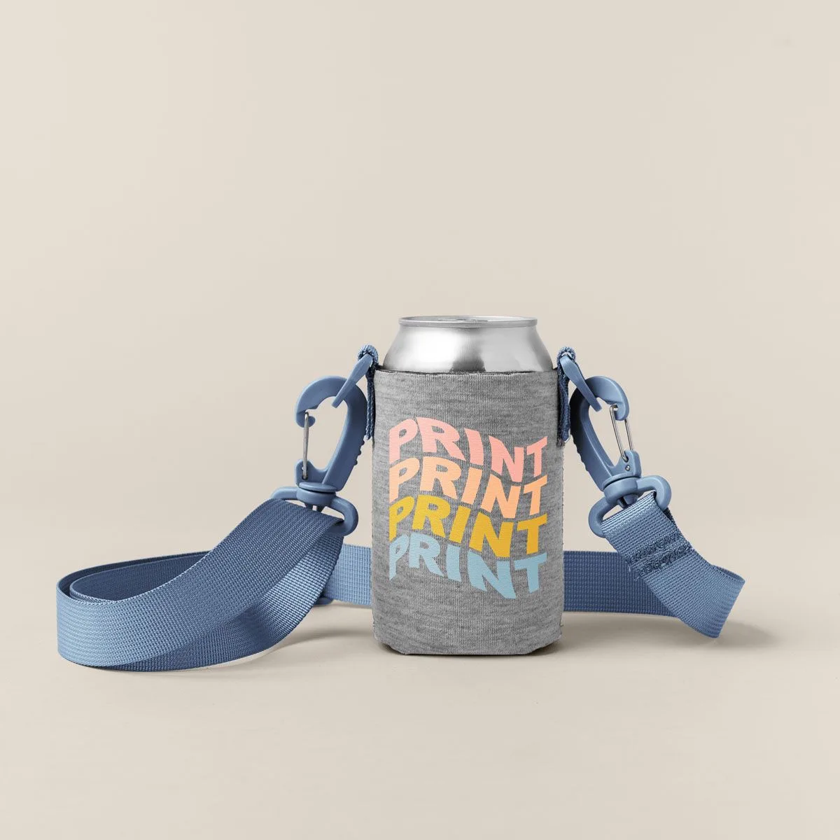 Hang Cool Heathered Can Holder view 4