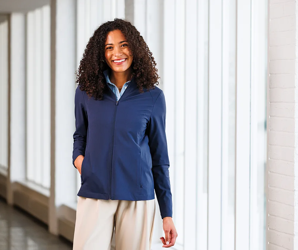 Women's Lexington Stretch Full Zip Jacket view 6