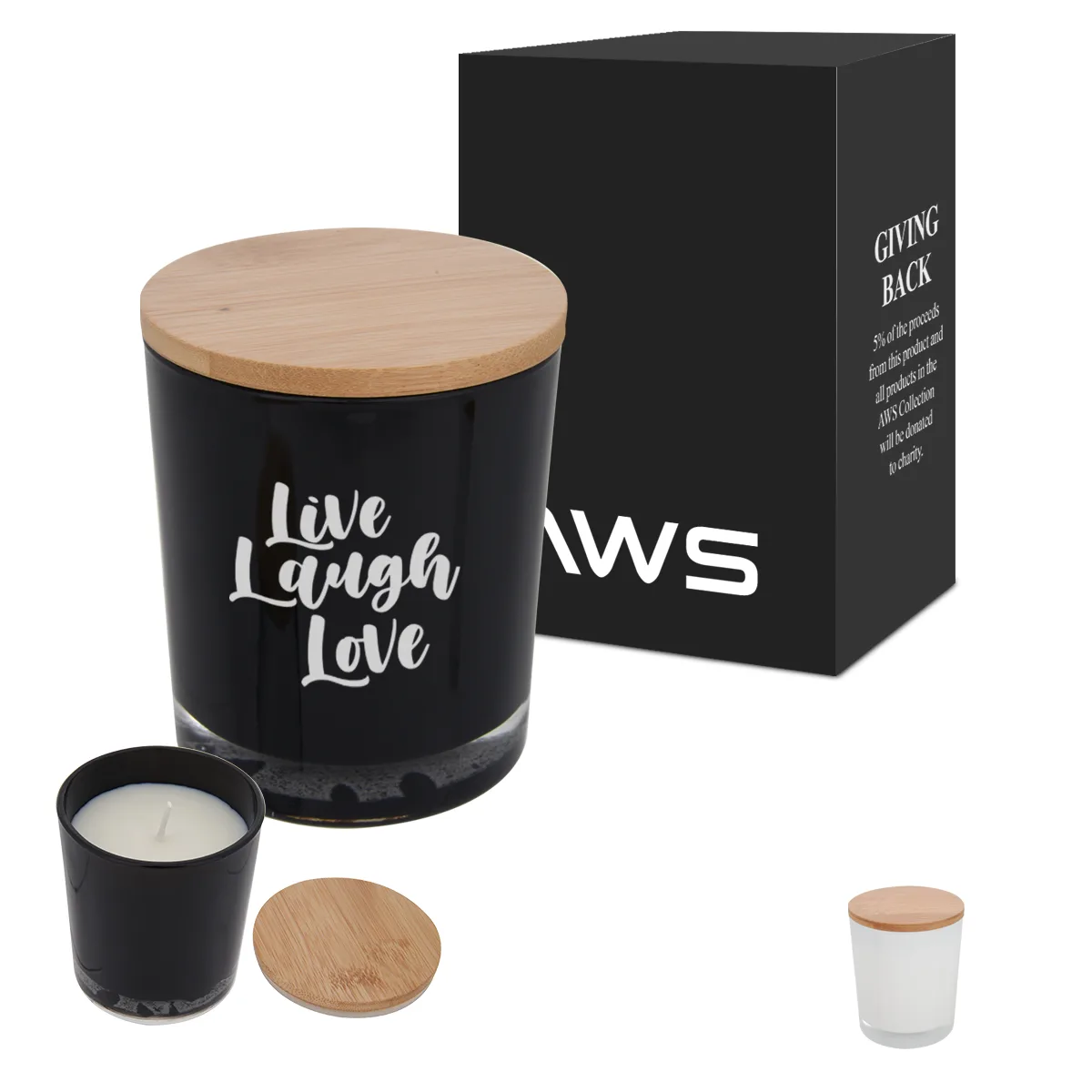 Aws Bamboo Soy Candle view 2