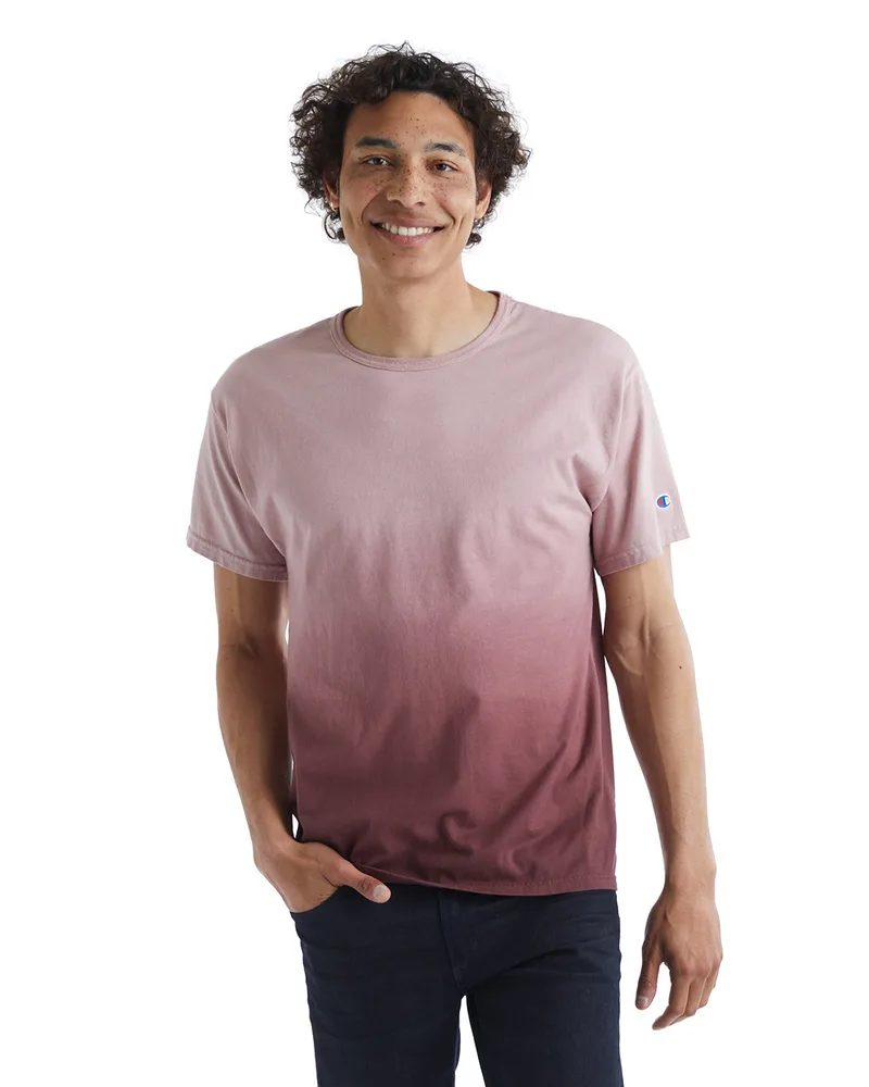 Champion Unisex Classic Jersey Dip Dye T-Shirt view 4