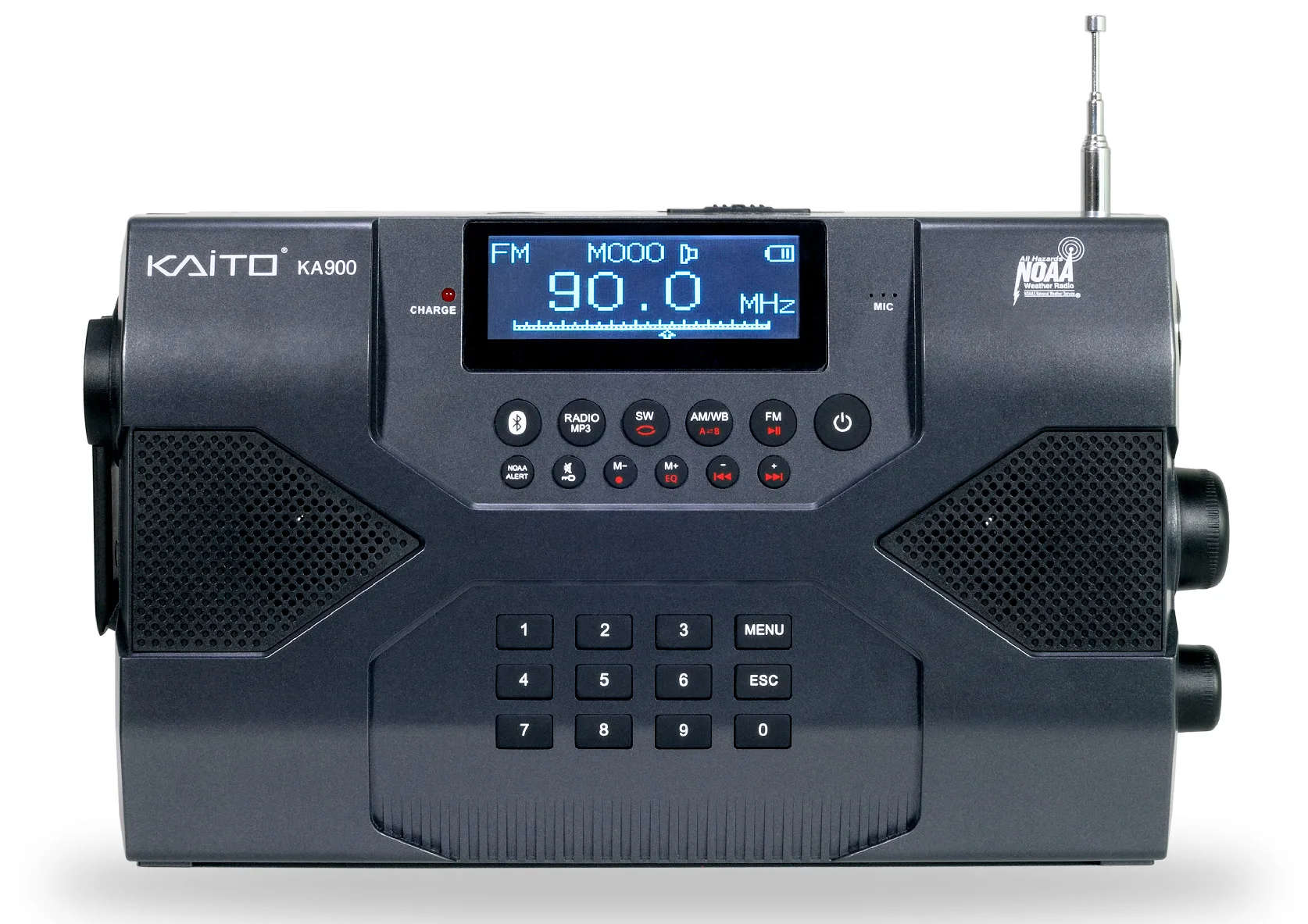 Kaito Emergency Radios & Wireless Mics Voyager Max All-In-One Am/Fm Noaa Weather Alert Stereo
