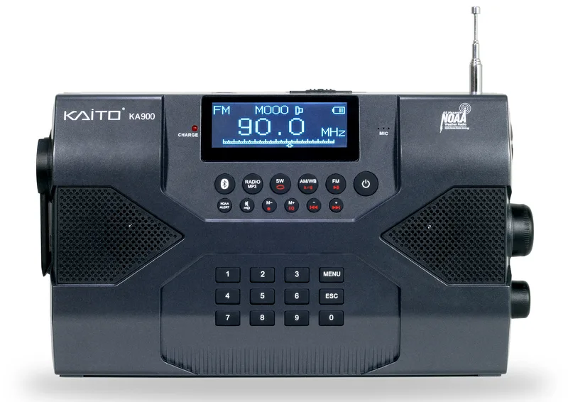 Kaito Emergency Radios & Wireless Mics Voyager Max All-In-One Am/Fm Noaa Weather Alert Stereo
