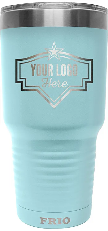 FRIO Label Series 30 Oz. Stainless Steel Tumbler (Laser Etched Logo)
