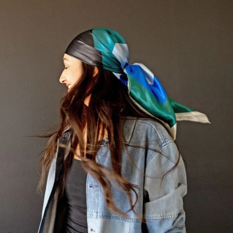 Extra-Large Slip Scarf - Mimic view 4