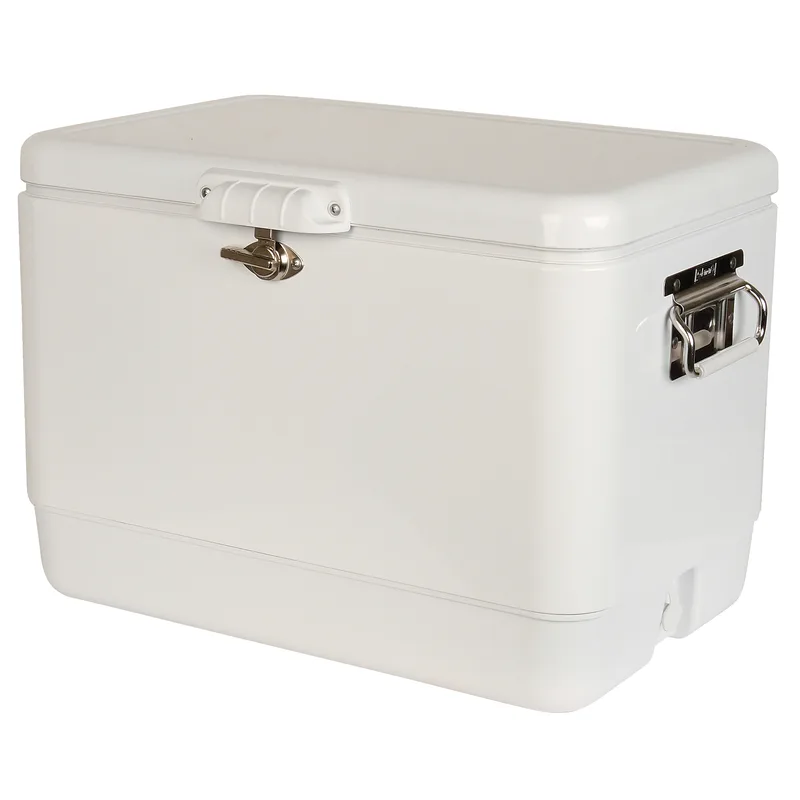 Newell Brands Distribution LLC 54-Quart White Steel Chest Cooler