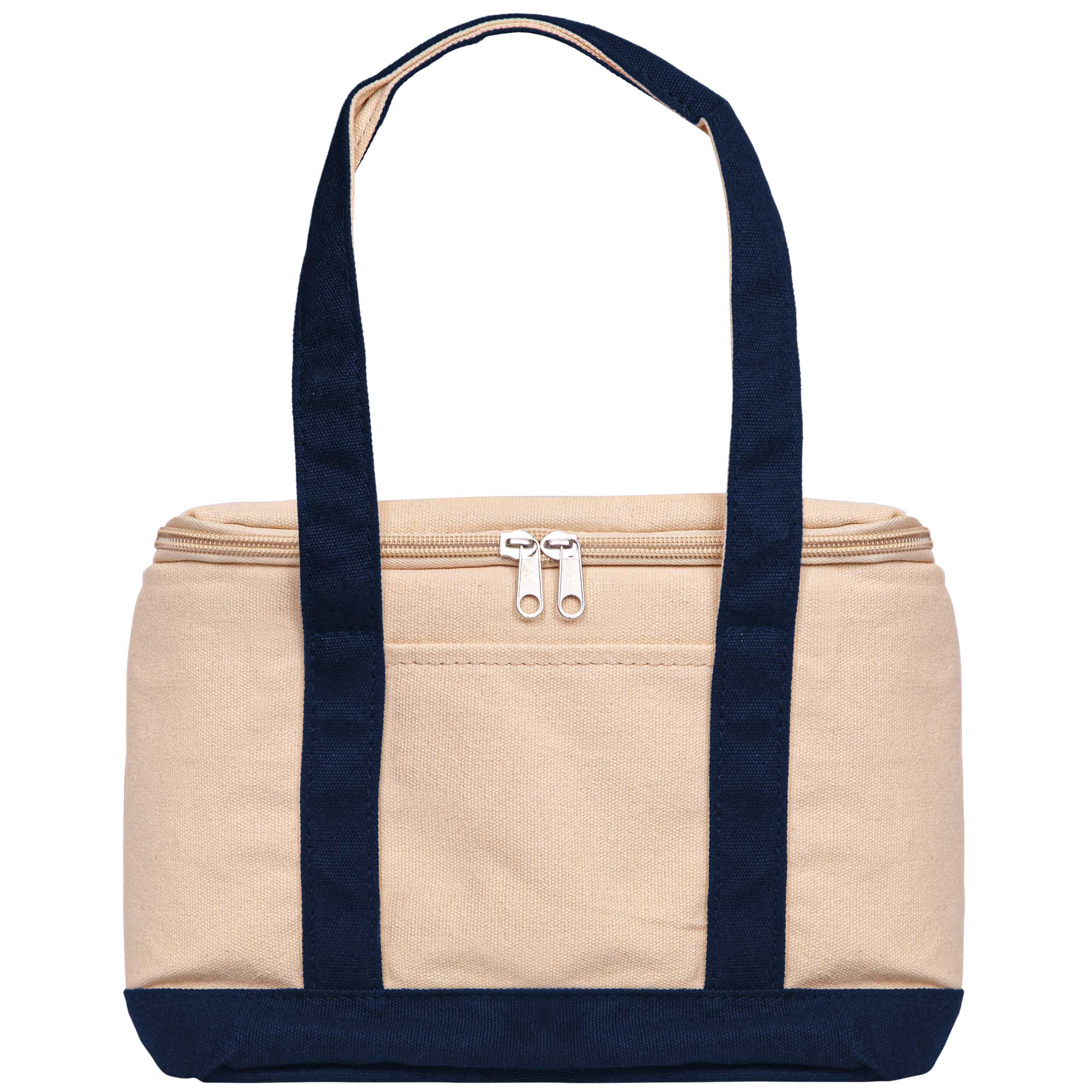 Insulated Cotton Lunch Tote view 3
