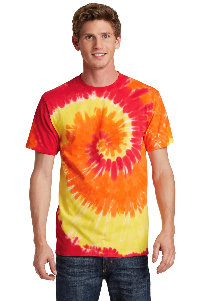 Port & Co™ Tie-Dye Tee. view 2
