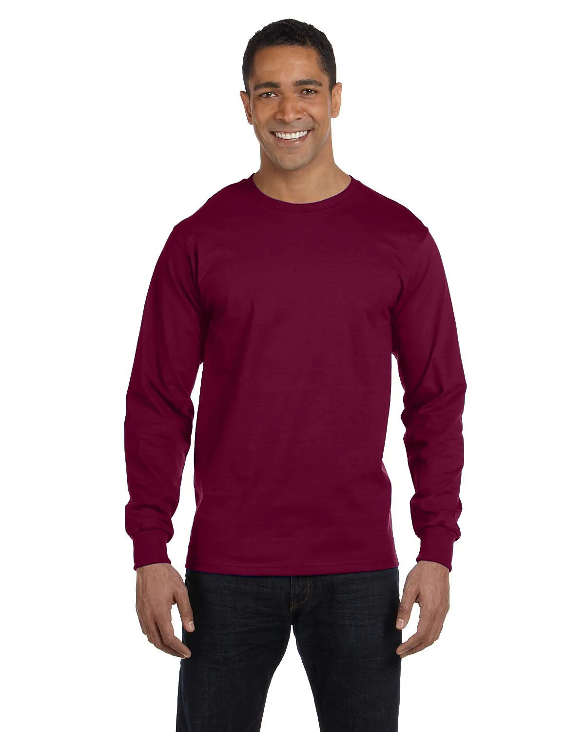 Gildan Adult Long-Sleeve T-Shirt view 7