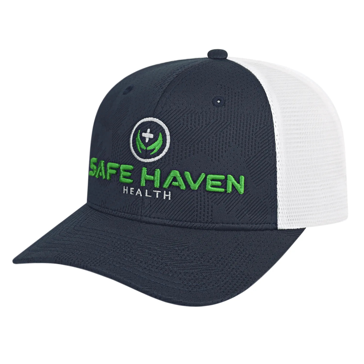 Jacquard Trucker Mesh Back Cap