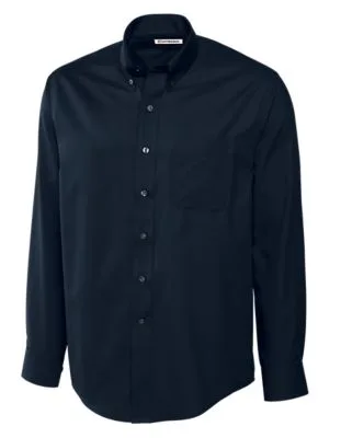 Cutter & Buck Epic Easy Care Fine Twill Mens Big and Tall Dress Shirt view 5
