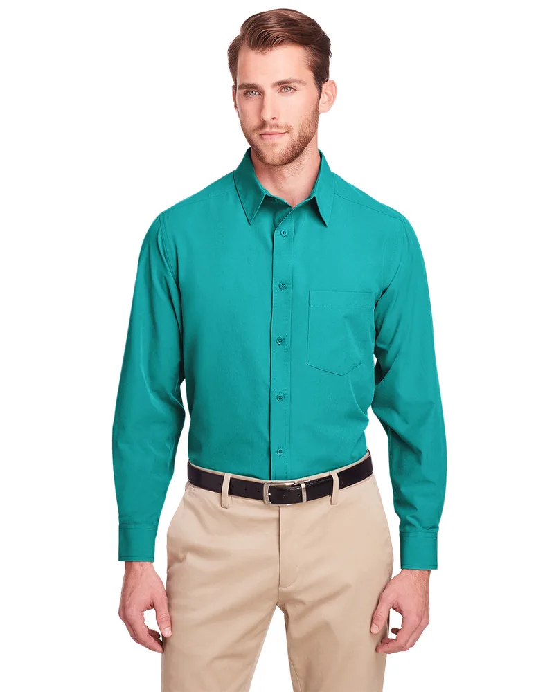 ULTRACLUB Men's Bradley Performance Woven Shirt view 2