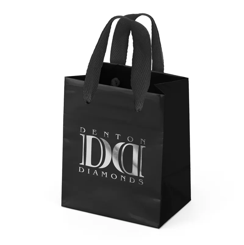 Jewel™ - Gloss Eurotote - Foil Print (4 1/2" x 3" x 5 1/2")
