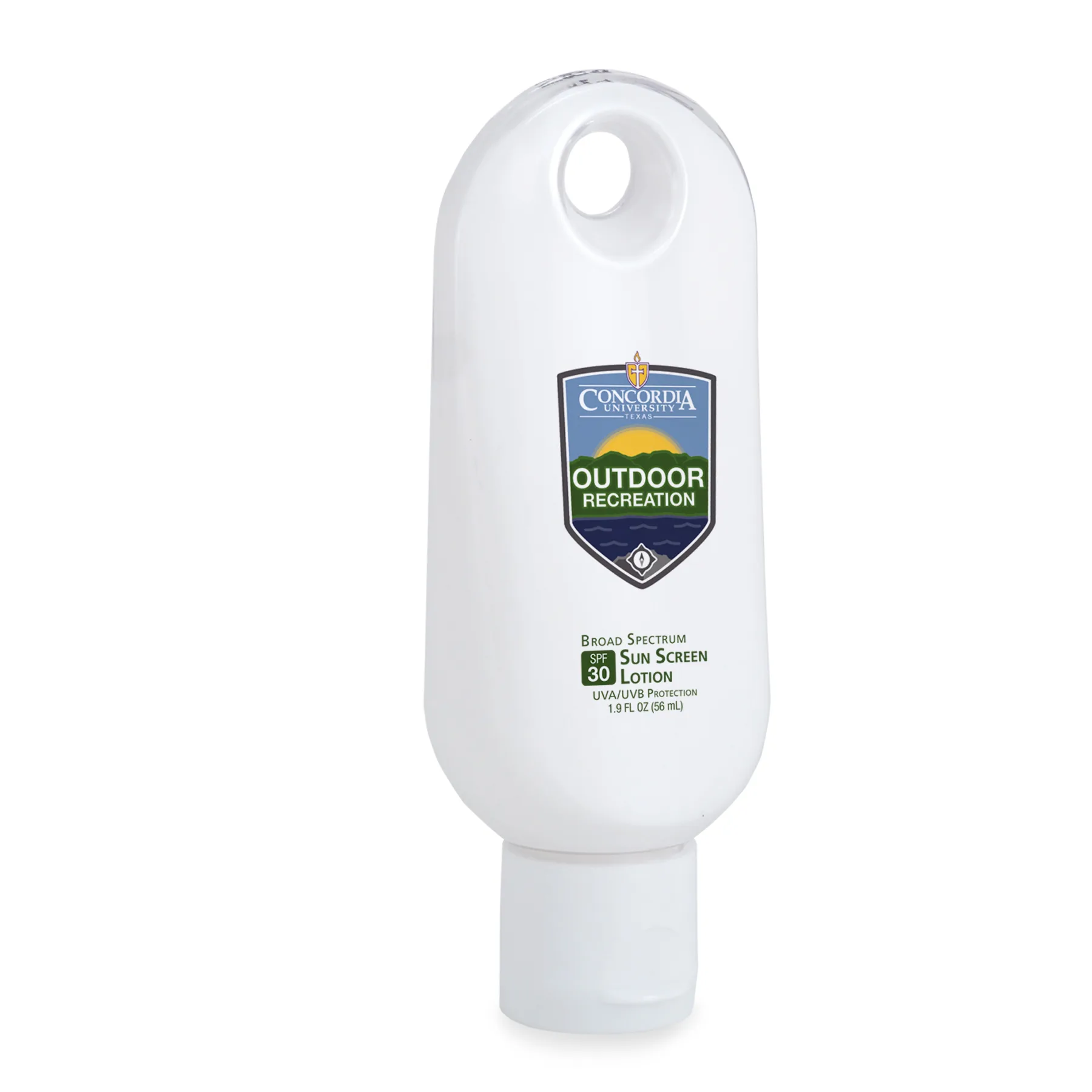 SPF 30 Sun Screen Lotion 1.9 oz Keychain