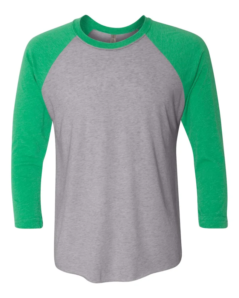 Next Level Apparel® Unisex Triblend Three-Quarter Raglan T-Shirt view 4