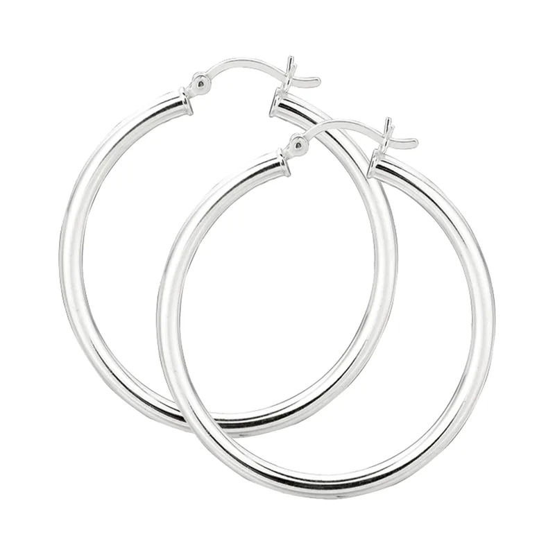 Jilco Inc Hoop Earrings - 30mm