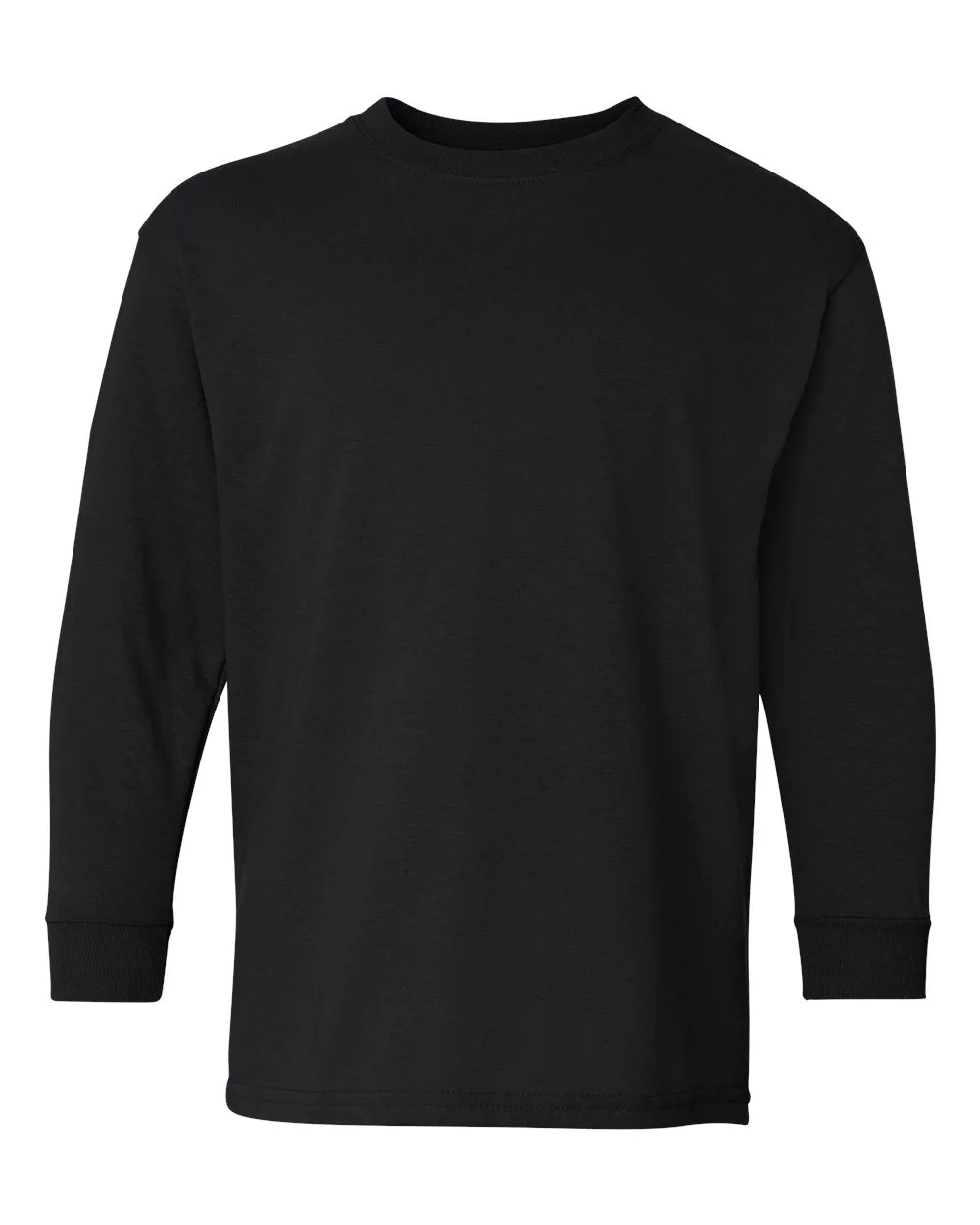 Gildan® Youth Heavy Cotton™ Long Sleeve T-Shirt view 3