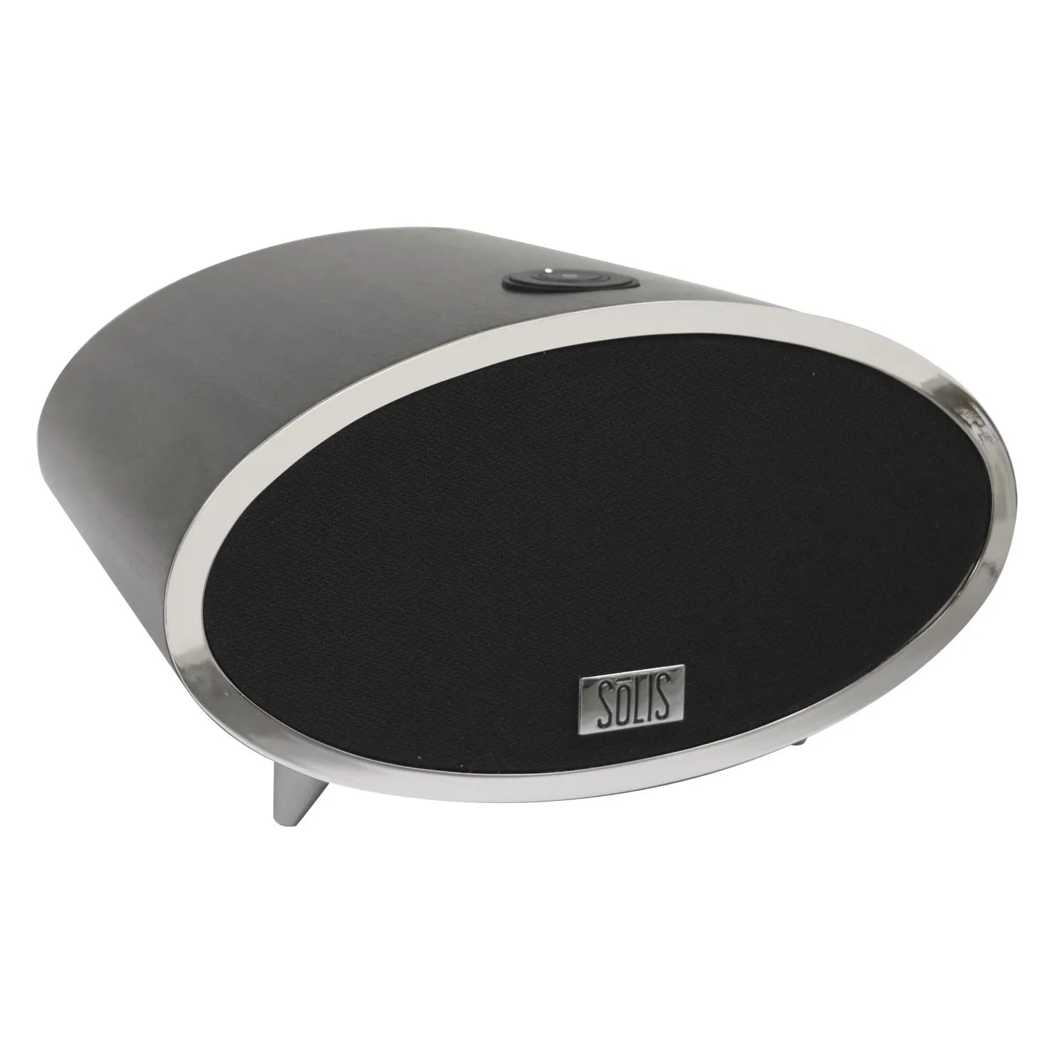 SOLIS Bluetooth/Wi-Fi Wireless Round Stereo Smart Speaker w/Chromecast Built-In