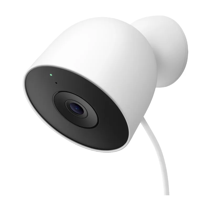 Google Nest Cam Outdoor (Wired, 2nd Gen) - Snow
