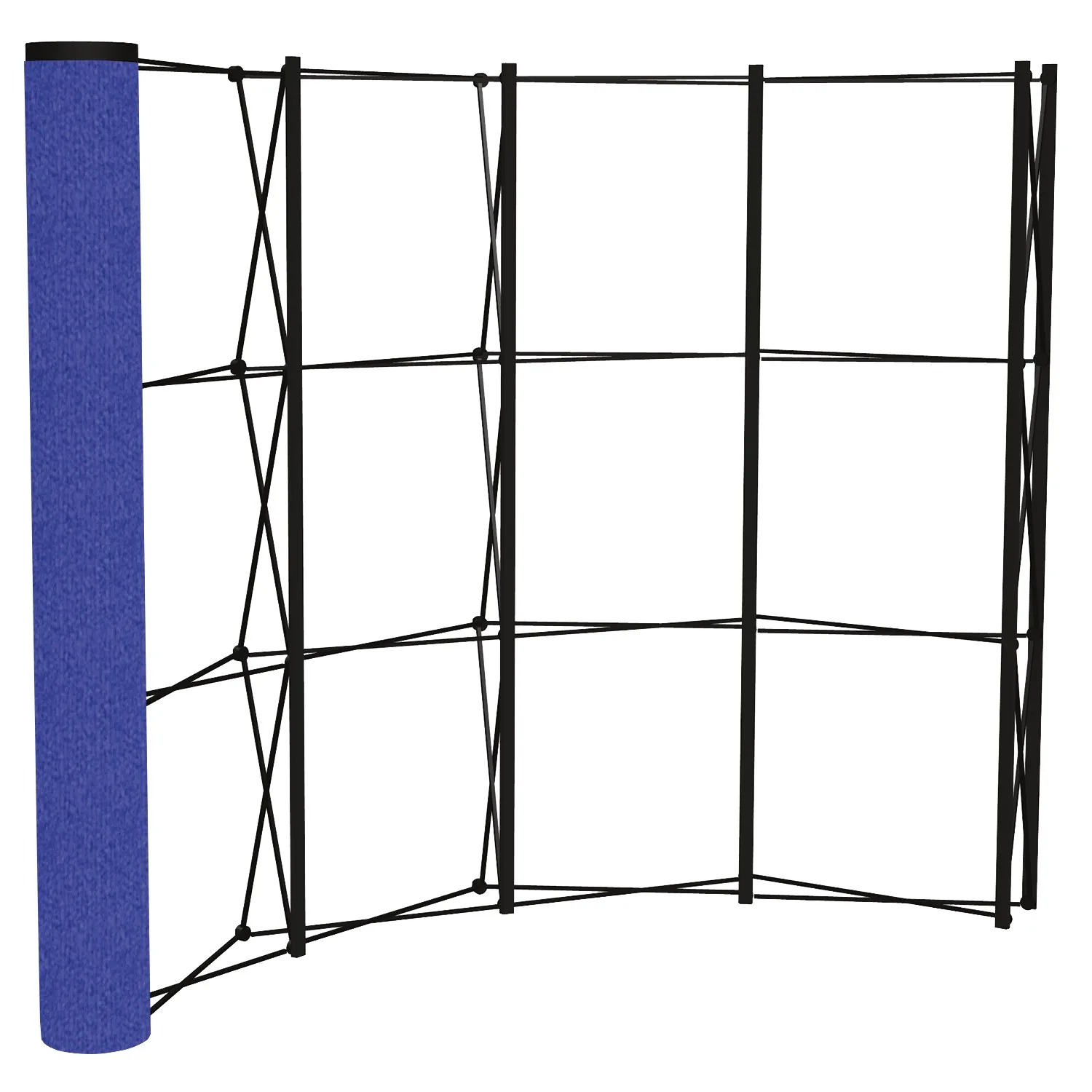 Curved ARISE End Panel (Fabric) view 6