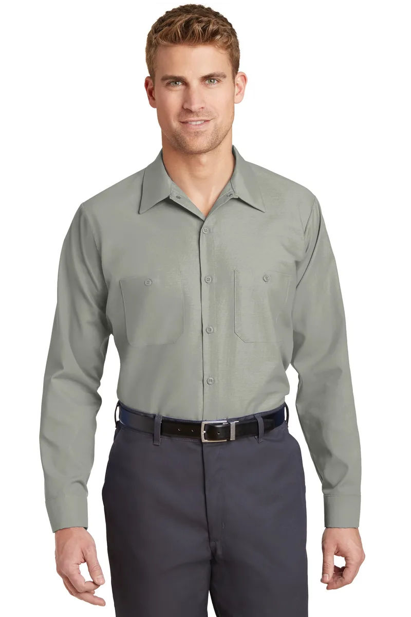 Red Kap® Long Sleeve Industrial Work Shirt. view 6